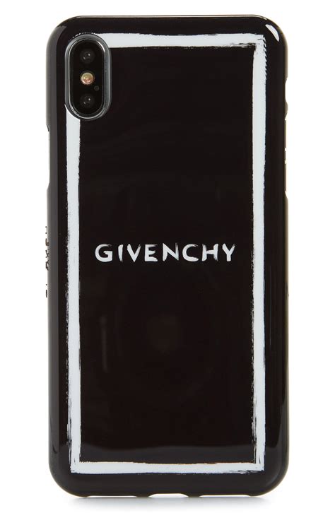 givenchy graffiti iphone x case|Givenchy Logo Print iPhone X/XS Case .